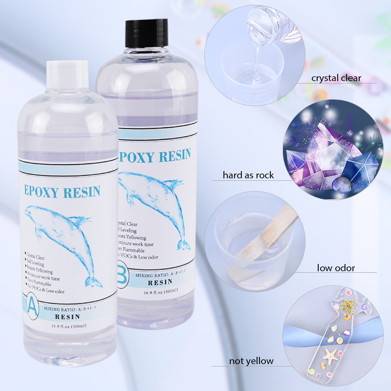 1:1 Clear Epoxy Resin Crystal  - Resin Art Alphabet recensie en prijs