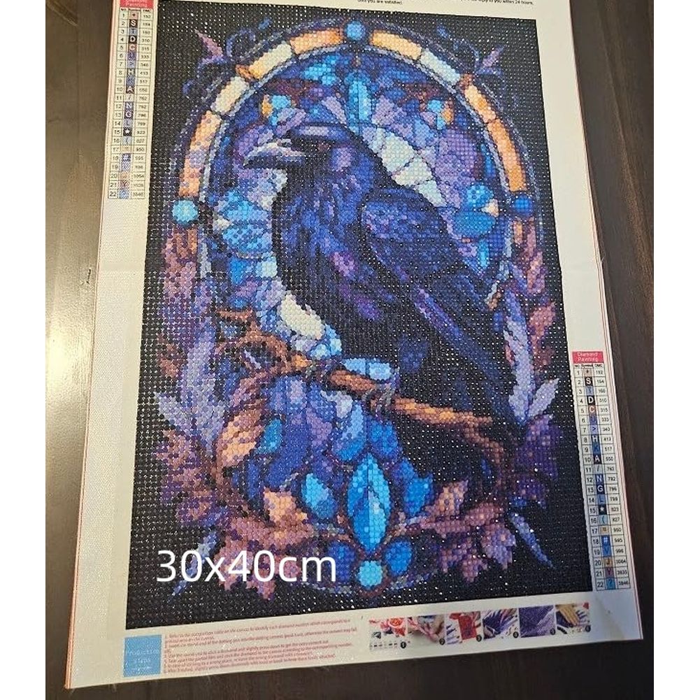 Antique Black Crow Painting 5D - Resin Art Wallpaper recensie en prijs