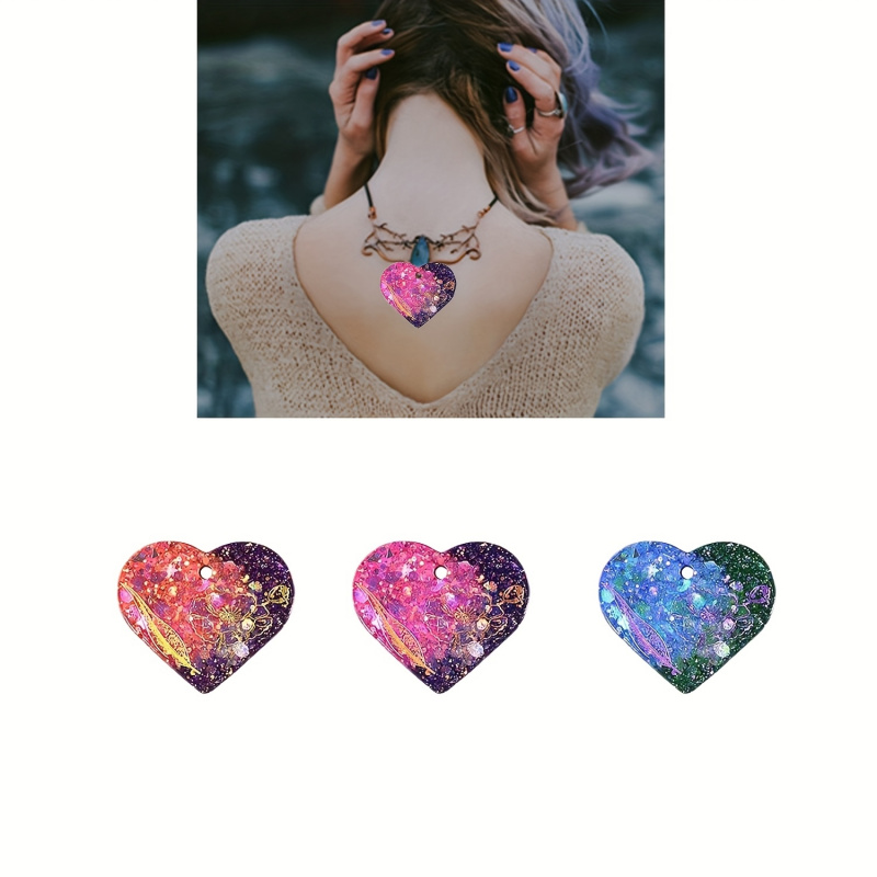 6Heart-shaped resin mold set,  - Resin Art Alphabet recensie en prijs