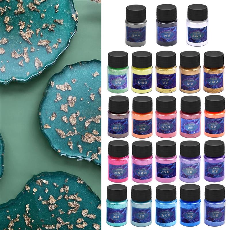 24Colors Epoxy Resin Dye Mica  - Pearl Powder Resin recensie en prijs