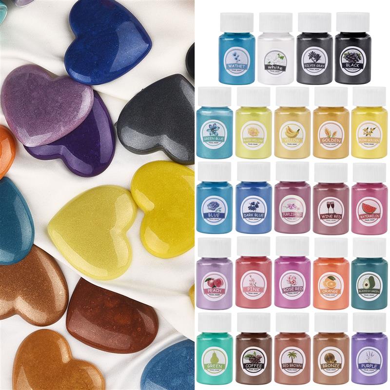 24Colors Epoxy Resin Dye Mica  - Pearl Powder Resin recensie en prijs