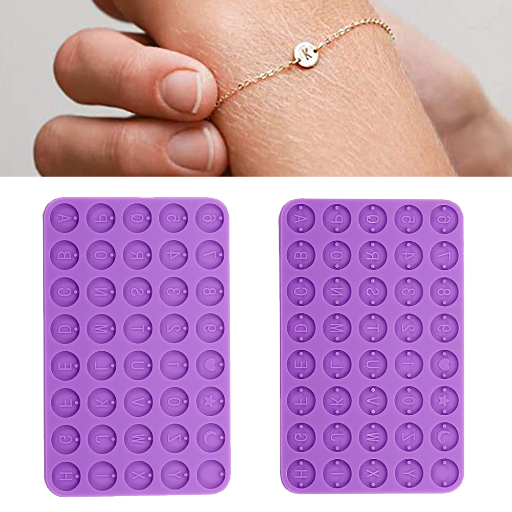 Letter Number Round Discs Sili - Resin Art Alphabet recensie en prijs
