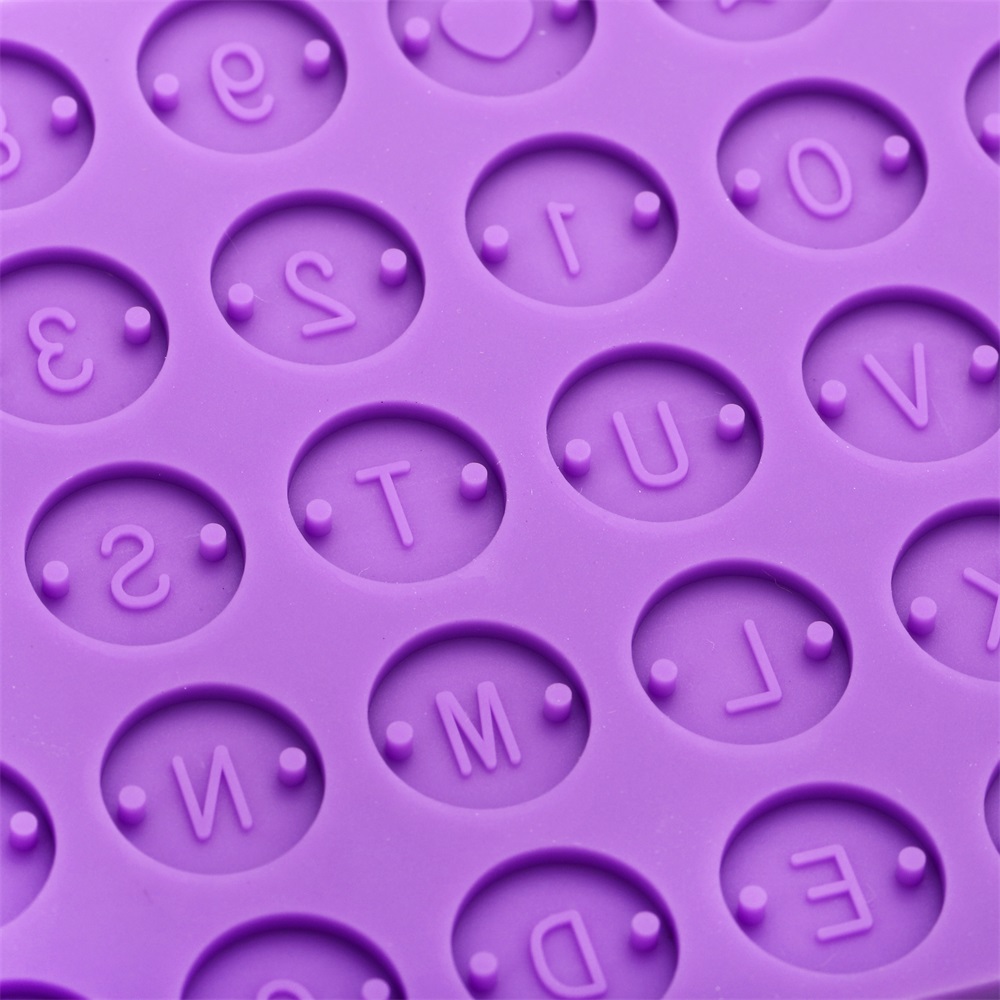 Letter Number Round Discs Sili - Resin Art Alphabet recensie en prijs