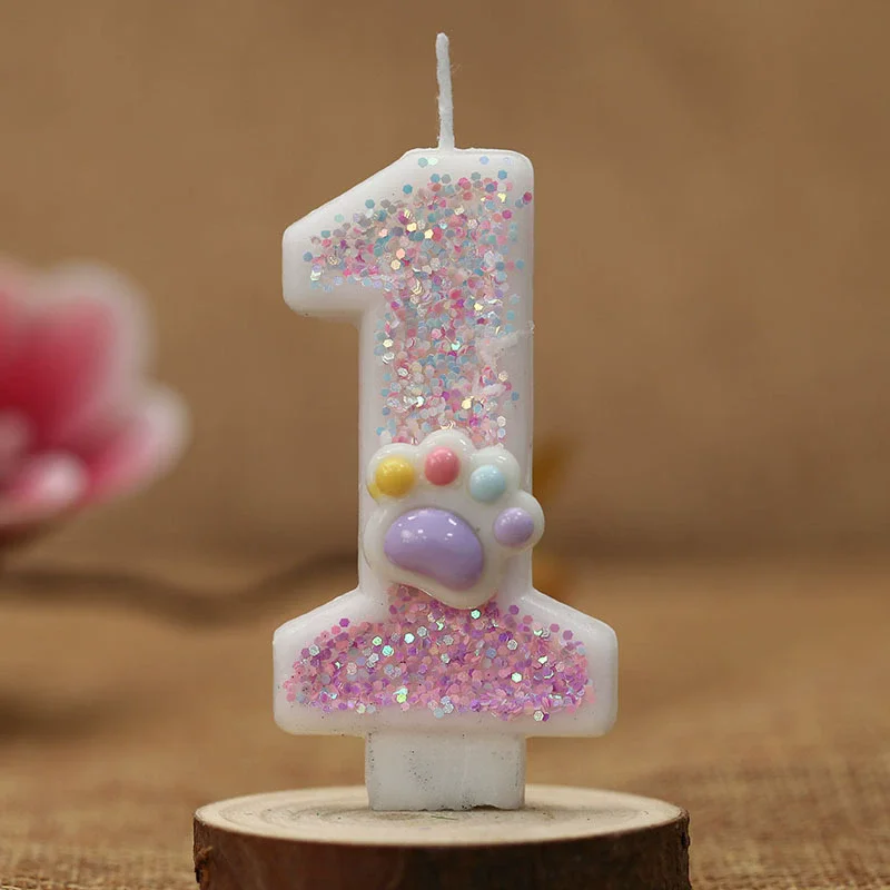 Creative Cute Cat Paw Cake Num - Resin Art Alphabet recensie en prijs