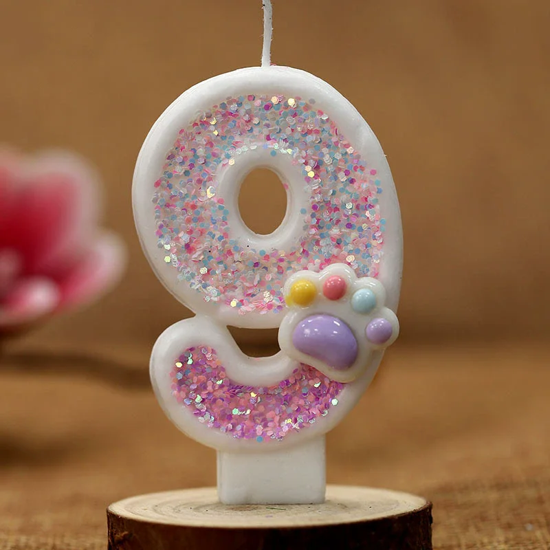 Creative Cute Cat Paw Cake Num - Resin Art Alphabet recensie en prijs