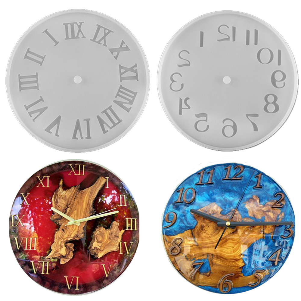 Clock Resin Molds Arabic Roman - Resin Art Alphabet recensie en prijs