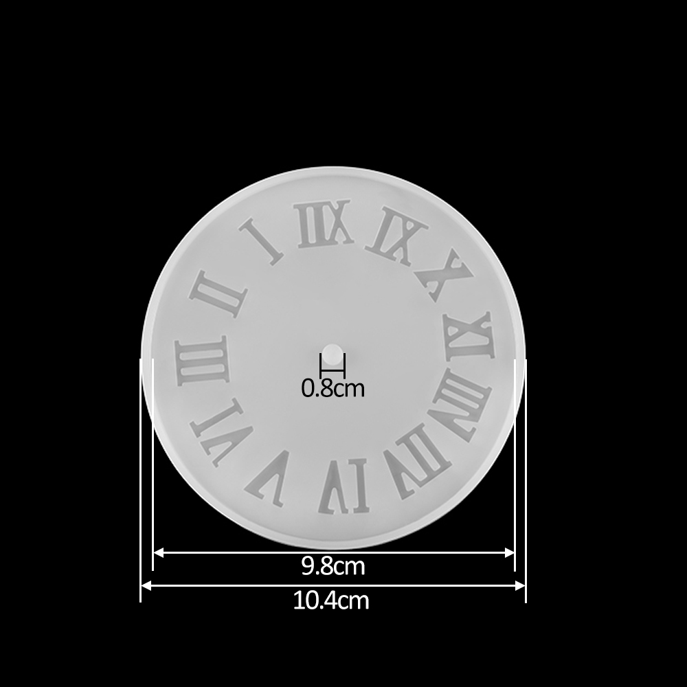 Clock Resin Molds Arabic Roman - Resin Art Alphabet recensie en prijs