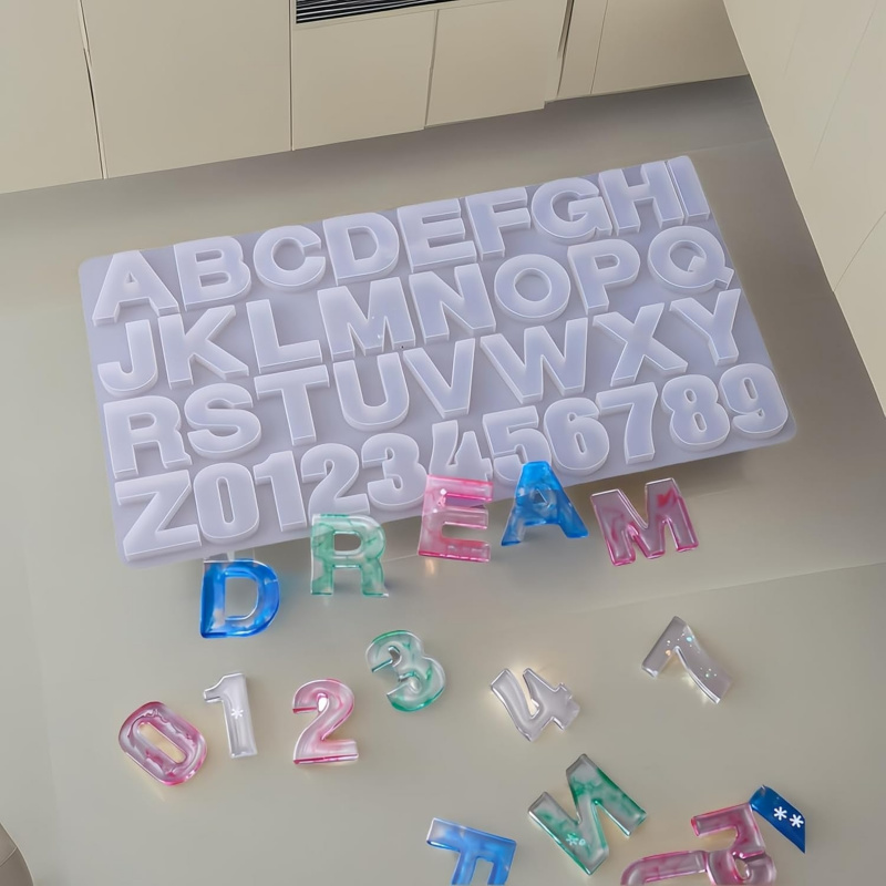 Resin Casting Silicone Letter  - Resin Art Alphabet recensie en prijs