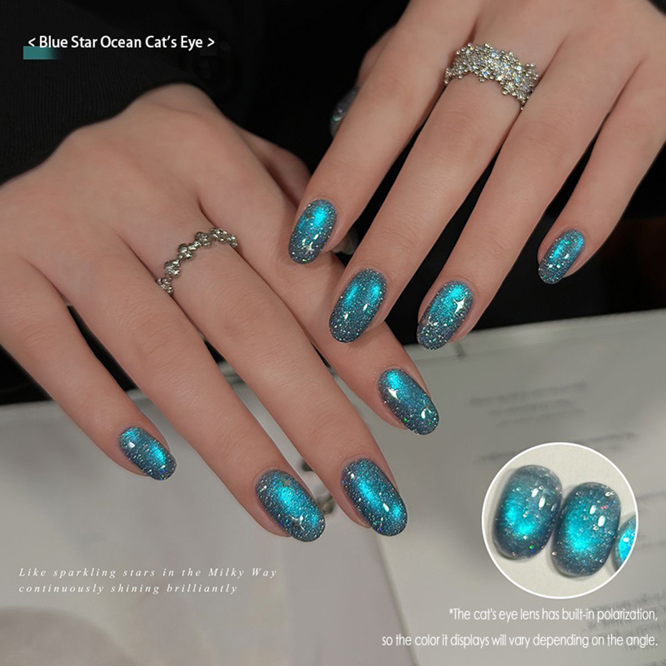 MAINEL 10ML 1Pcs Blue Nails Po - Resin Art Online recensie en prijs