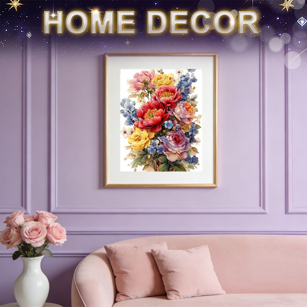 HUACAN Diamond Painting Kit Fl - Resin Art With Rose recensie en prijs