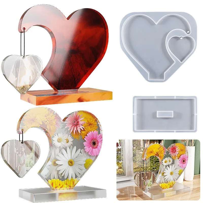 Love Heart Picture Frame Pendu - Resin Art Alphabet recensie en prijs