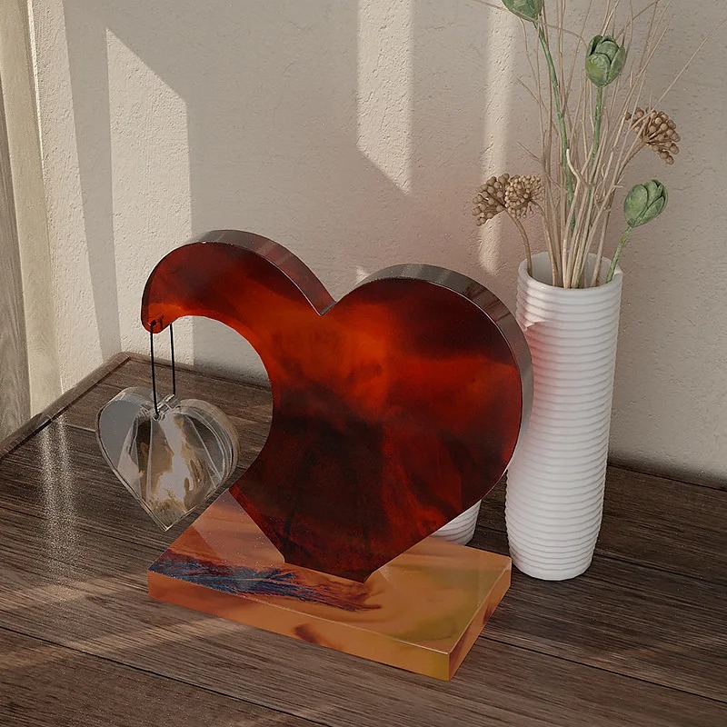 Love Heart Picture Frame Pendu - Resin Art Alphabet recensie en prijs