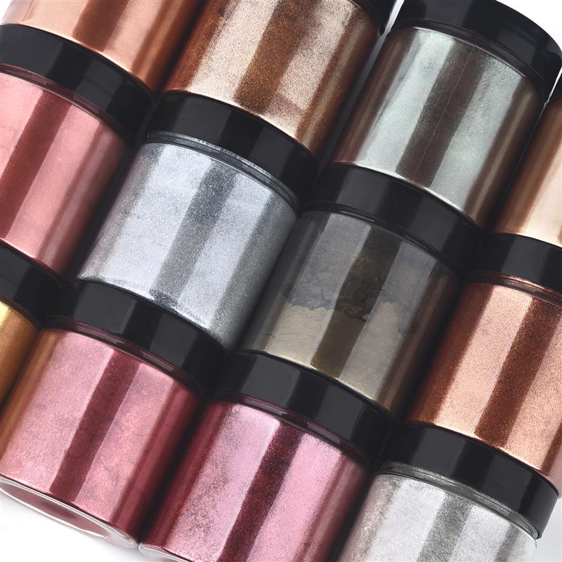 50g Shimmer Metallic Gold Silv - Pearl Powder Resin recensie en prijs
