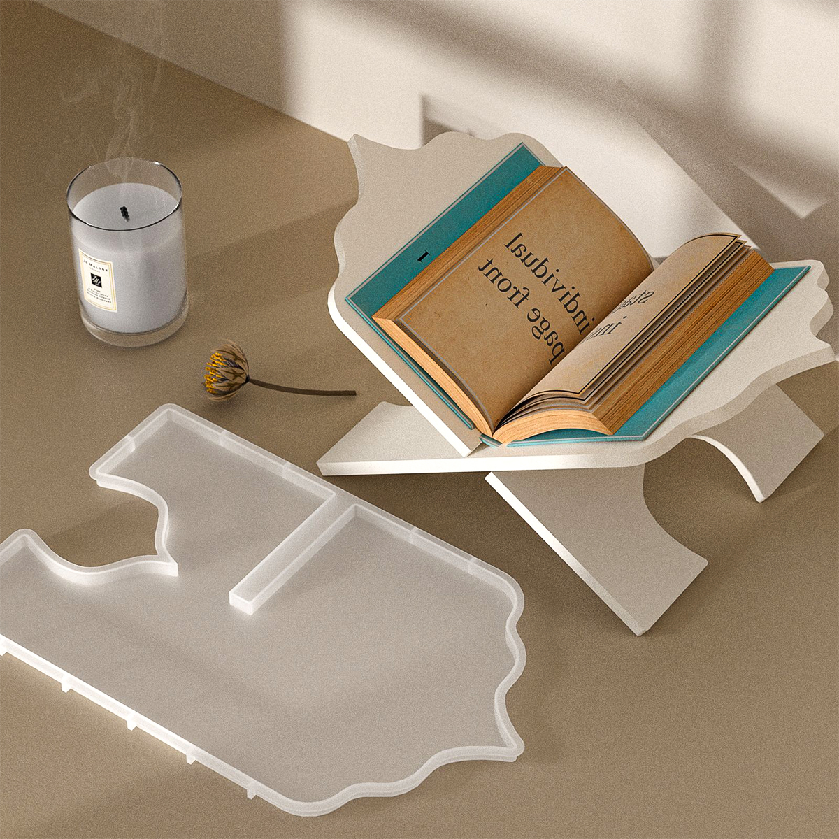 DIY Folding Book Stand Silicon - Resin Art Quran Set recensie en prijs