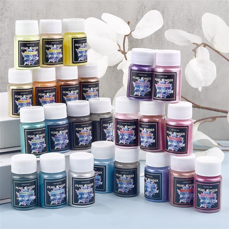 6/24/30Colors Epoxy Resin Dye  - Pearl Powder Resin recensie en prijs