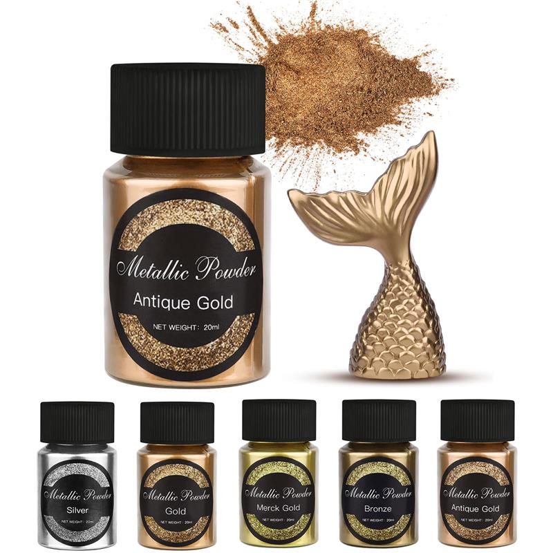 20 Ml Shimmer Metallic Gold Si - Pearl Powder Resin recensie en prijs
