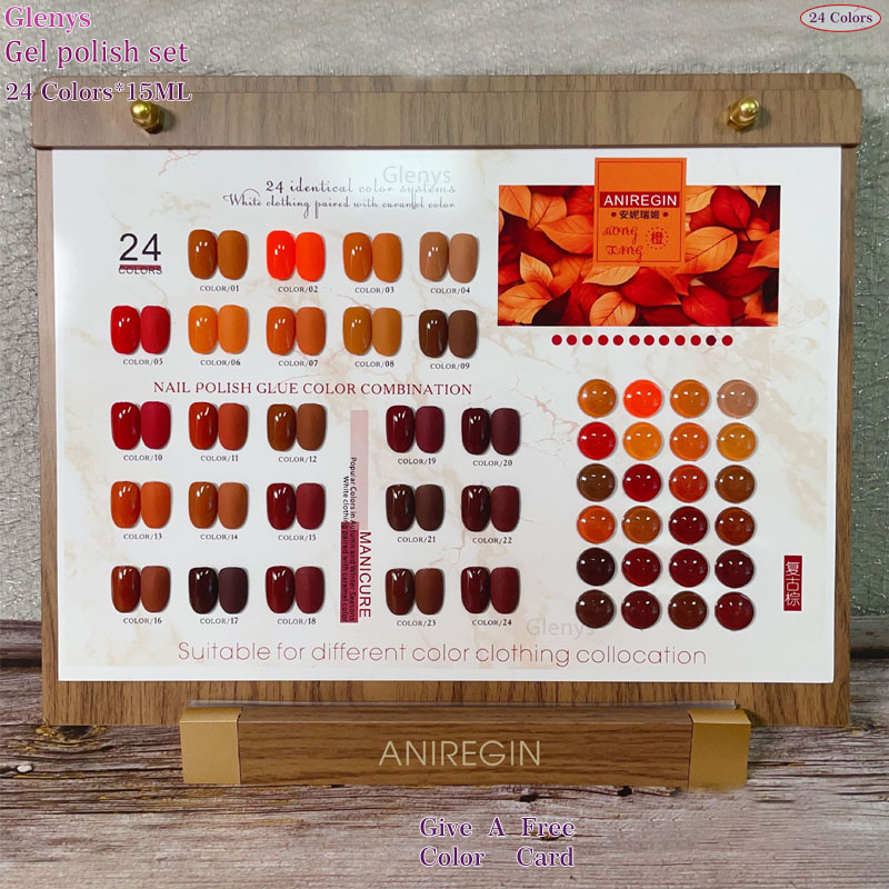 Vintage brown 24 color nail po - Resin Art Online recensie en prijs