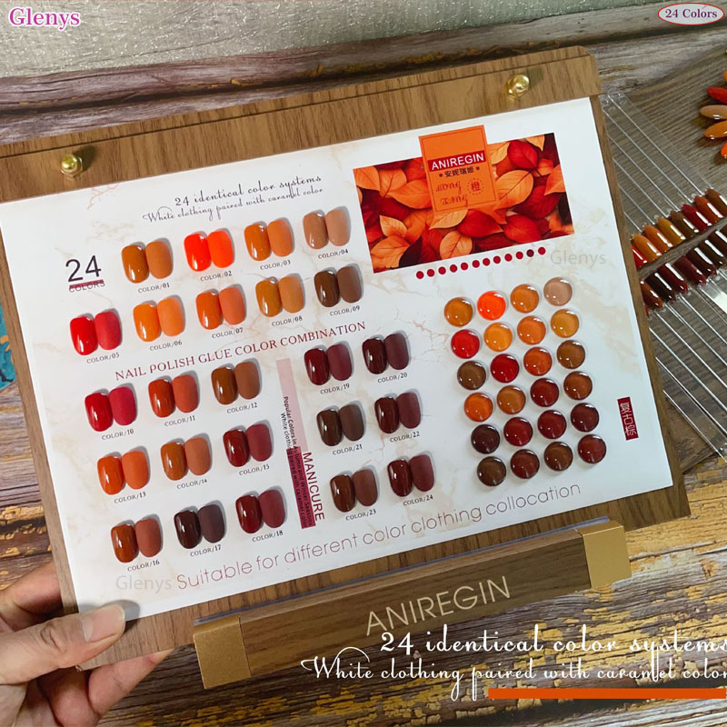 Vintage brown 24 color nail po - Resin Art Online recensie en prijs