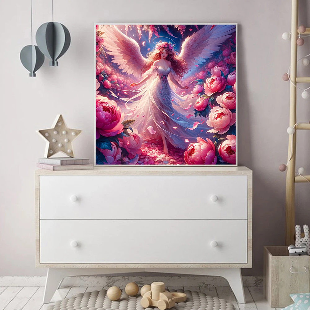 Momoart Diamond Mosaic Girl Po - Resin Art With Rose recensie en prijs