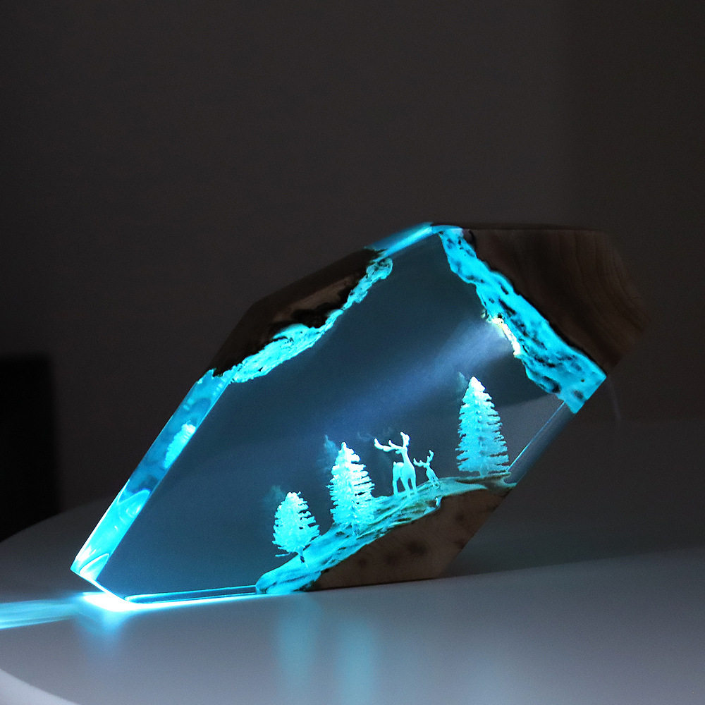 Forest Fairy Deer Desktop Art  - Resin Art Baby recensie en prijs