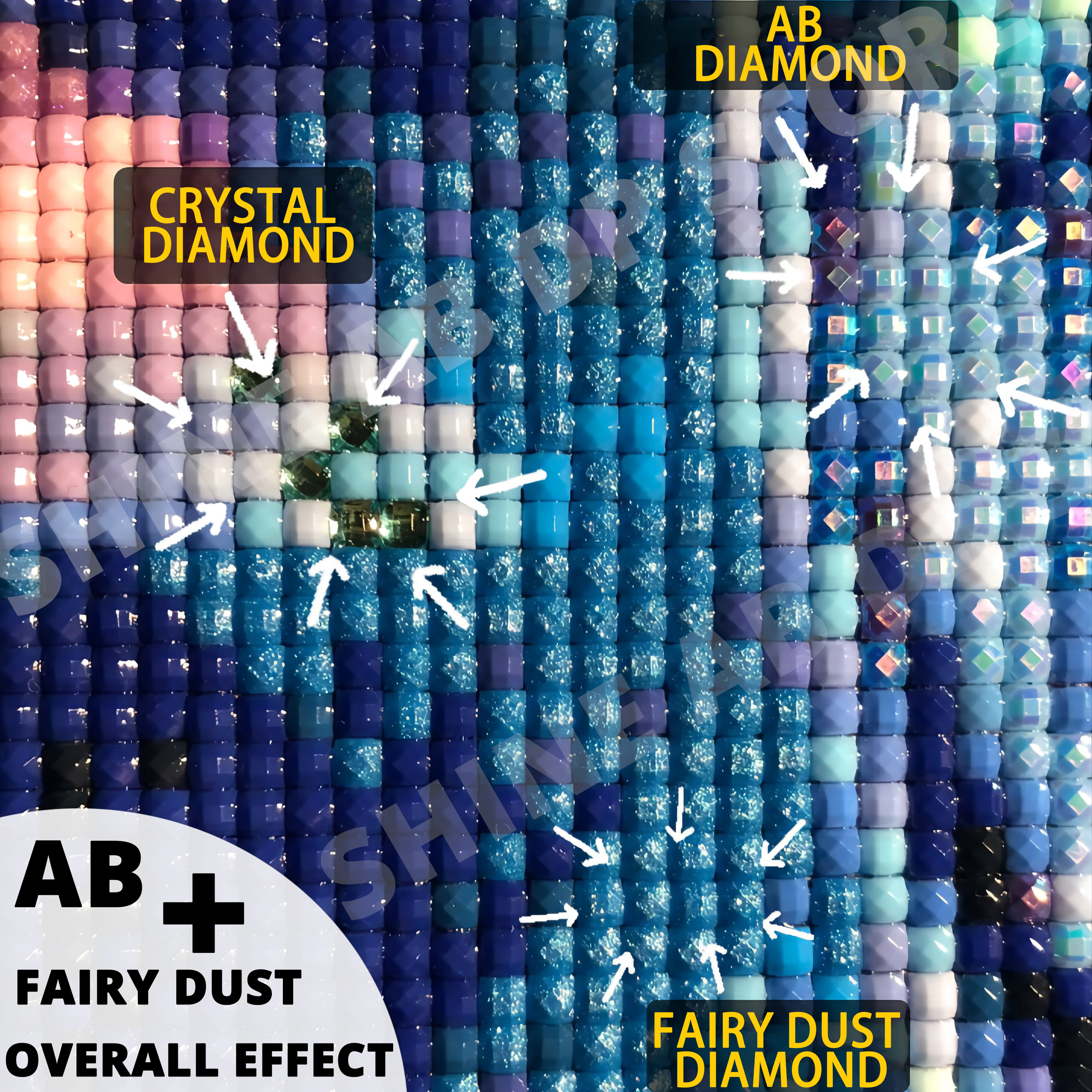 Resin Fairy Dust AB Diamond Pa - Resin Art With Rose recensie en prijs