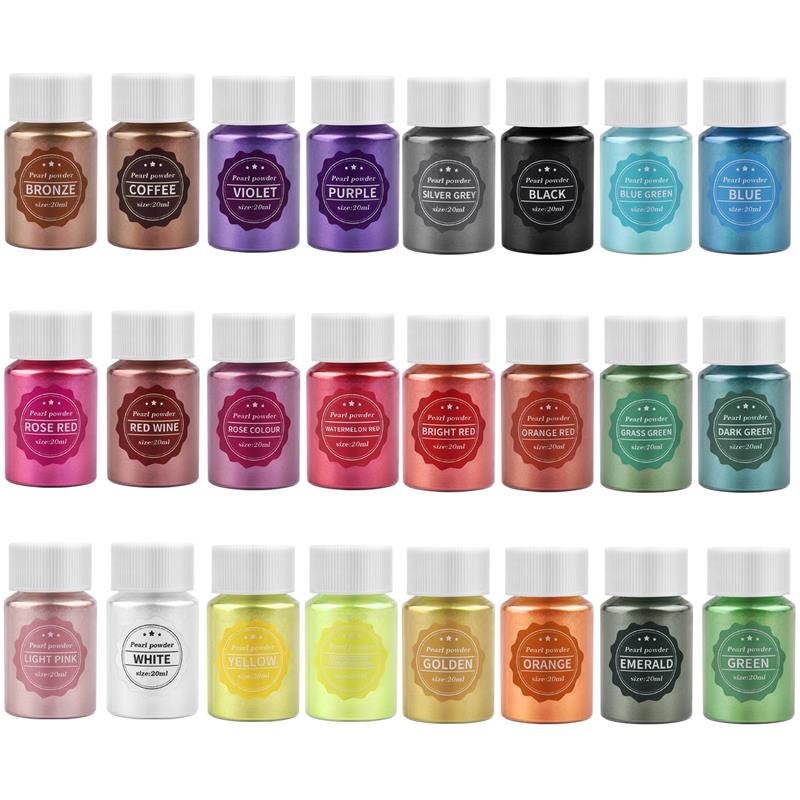 24 Coloers 10g Pearl Powder UV - Pearl Powder Resin recensie en prijs