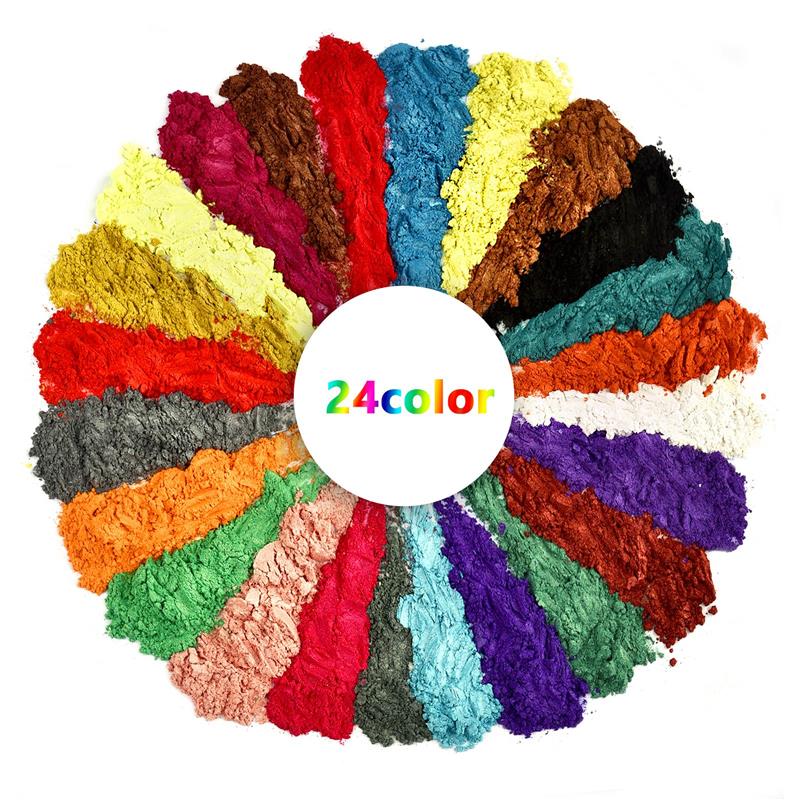 24 Coloers 10g Pearl Powder UV - Pearl Powder Resin recensie en prijs