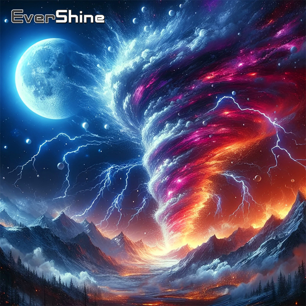 Evershine Full Square Diamond  - Resin Art Wallpaper recensie en prijs