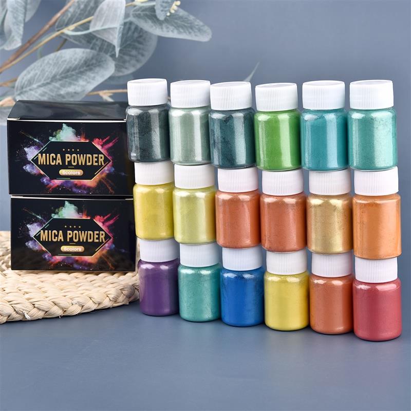 6 Pcs-Set Epoxy Resin Dye Mica - Pearl Powder Resin recensie en prijs