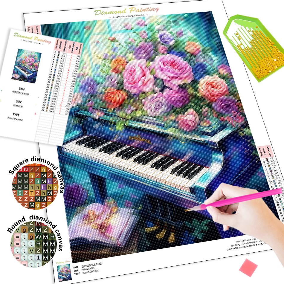 1pc frameless  Diamond Paintin - Resin Art Kits recensie en prijs