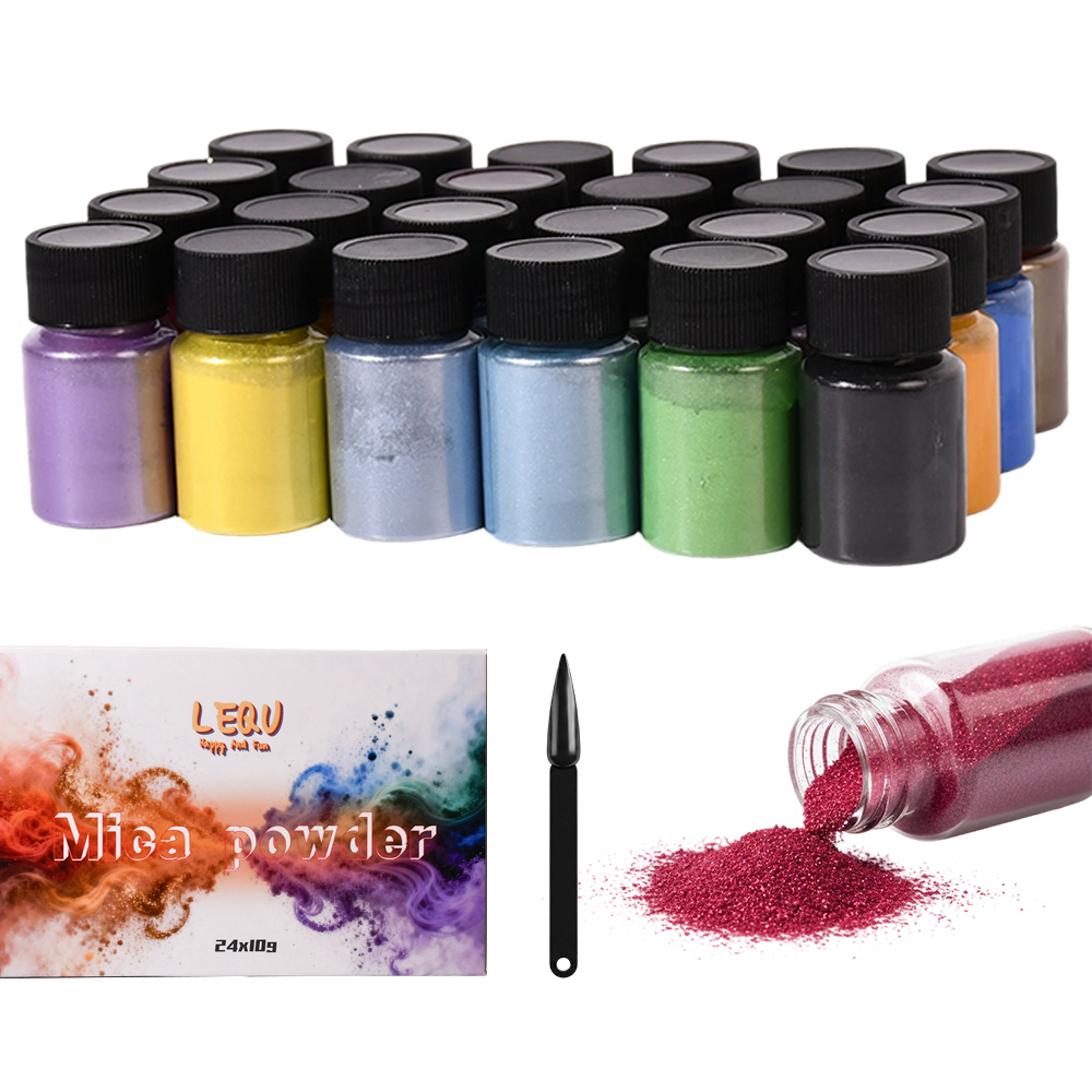 24-Color Chameleon Mica Powder - Pearl Powder Resin recensie en prijs