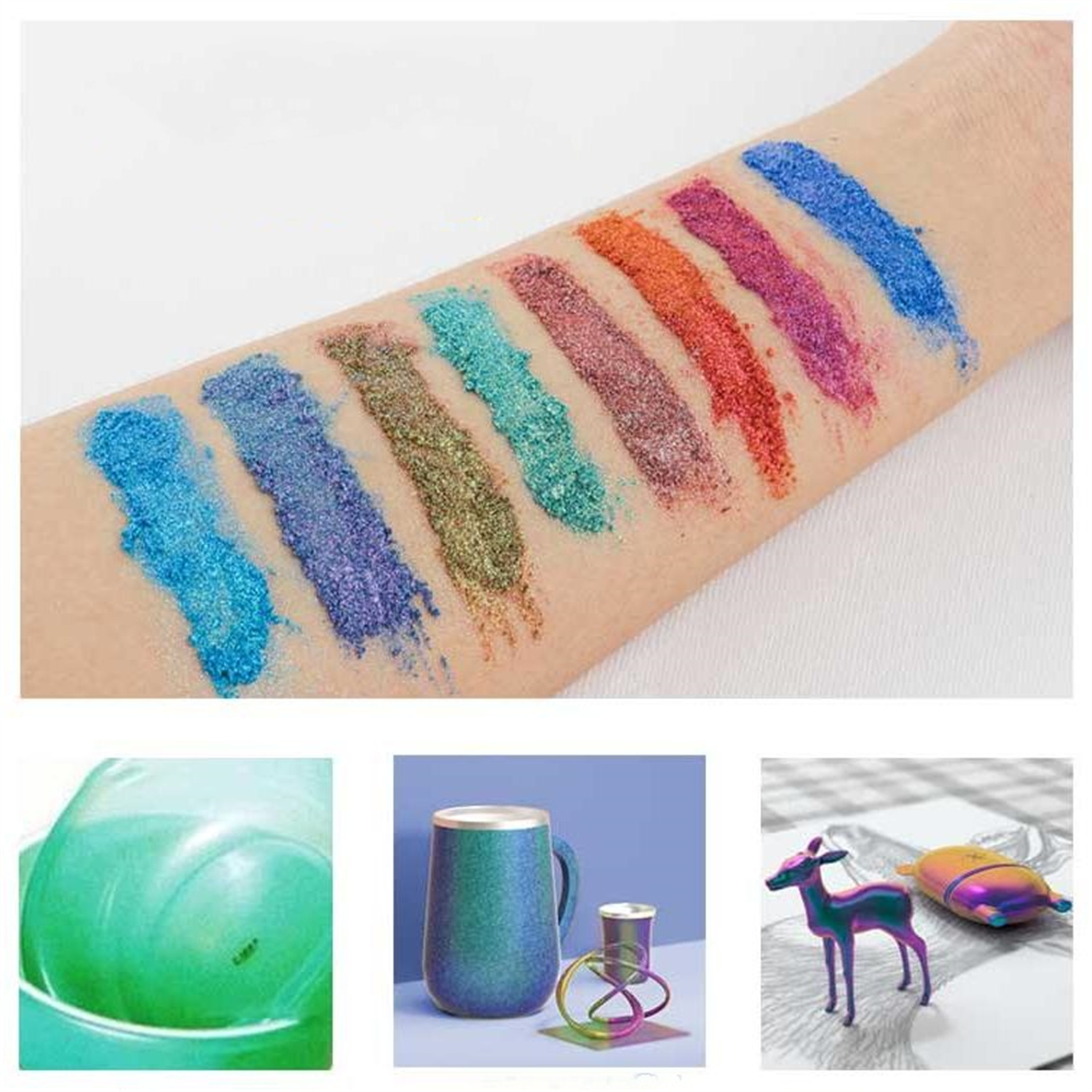 5g Chameleon Powder Nail Stain - Pearl Powder Resin recensie en prijs